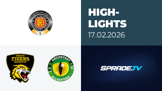 17.02.2026 - Highlights - onesto Tigers Bayreuth vs. Höchstadt Alligators