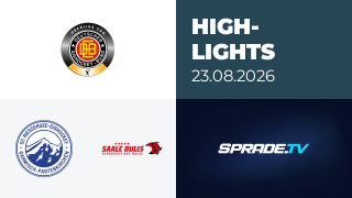 23.08.2026 - Highlights - SC Riessersee vs. Saale Bulls Halle