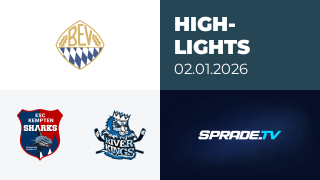 02.01.2026 - Highlights - ESC Kempten vs. HC Landsberg Riverkings