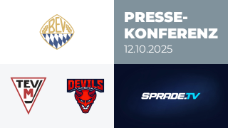12.10.2025 - Pressekonferenz - TEV Miesbach vs. Devils Ulm/Neu-Ulm
