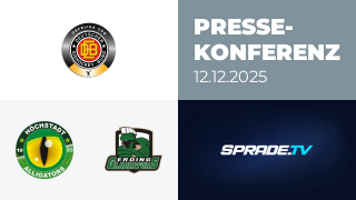 12.12.2025 - Pressekonferenz - Höchstadt Alligators vs. Erding Gladiators