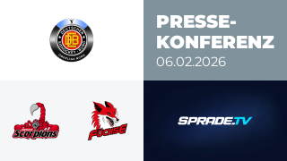 06.02.2026 - Pressekonferenz - Hannover Scorpions vs. Füchse Duisburg
