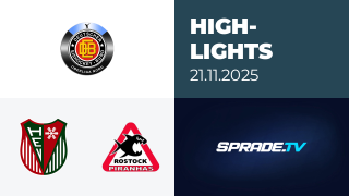 21.11.2025 - Highlights - Herne Miners vs. Rostock Piranhas