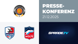 21.12.2025 - Pressekonferenz - Heilbronner Falken vs. Selber Wölfe