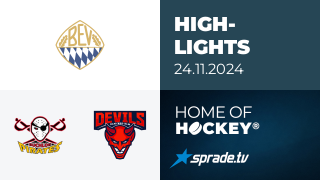 24.11.2024 - Highlights - ESV Buchloe vs. Devils Ulm/Neu-Ulm