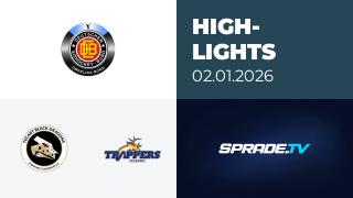 02.01.2026 - Highlights - TecArt BlackDragons vs. Tilburg Trappers