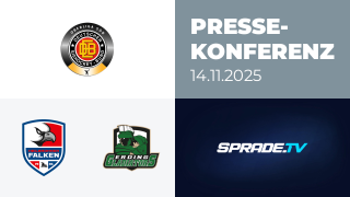 14.11.2025 - Pressekonferenz - Heilbronner Falken vs. Erding Gladiators
