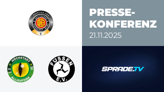 21.11.2025 - Pressekonferenz - Höchstadt Alligators vs. EV Füssen