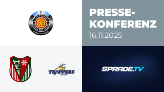 16.11.2025 - Pressekonferenz - Herne Miners vs. Tilburg Trappers