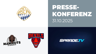 31.10.2025 - Pressekonferenz - Schongau Mammuts vs. Devils Ulm/Neu-Ulm