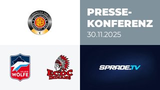 30.11.2025 - Pressekonferenz - Selber Wölfe vs. ECDC Memmingen Indians