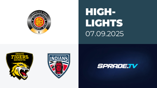 07.09.2025 - Highlights - onesto Tigers Bayreuth vs. Hannover Indians