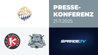 21.11.2025 - Pressekonferenz - EHC Klostersee vs. Schweinfurt Mighty Dogs