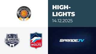 14.12.2025 - Highlights - EV Lindau Islanders vs. Selber Wölfe