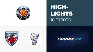 16.01.2026 - Highlights - Hannover Indians vs. Hammer Eisbären