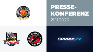 21.11.2025 - Pressekonferenz - EC Peiting vs. EHF Passau Black Hawks