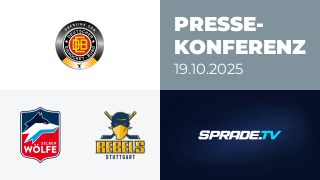 19.10.2025 - Pressekonferenz - Selber Wölfe vs. Stuttgart Rebels