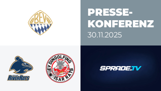 30.11.2025 - Pressekonferenz - ESC Riverrats Geretsried vs. EV Dingolfing