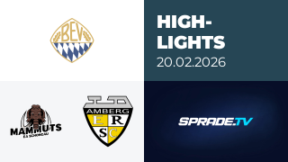 20.02.2026 - Highlights - Schongau Mammuts vs. ERSC Amberg