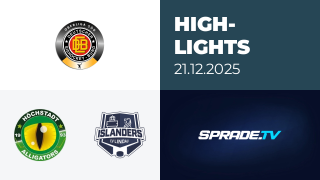 21.12.2025 - Highlights - Höchstadt Alligators vs. EV Lindau Islanders