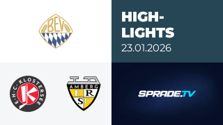 23.01.2026 - Highlights - EHC Klostersee vs. ERSC Amberg