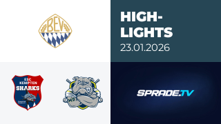 23.01.2026 - Highlights - ESC Kempten vs. Schweinfurt Mighty Dogs