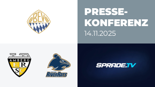 14.11.2025 - Pressekonferenz - ERSC Amberg vs. ESC Riverrats Geretsried