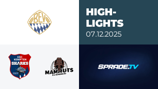 07.12.2025 - Highlights - ESC Kempten vs. Schongau Mammuts