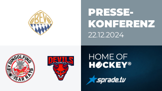 22.12.2024 - Pressekonferenz - EV Dingolfing vs. Devils Ulm/Neu-Ulm