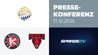 17.10.2025 - Pressekonferenz - EHC Klostersee vs. Devils Ulm/Neu-Ulm