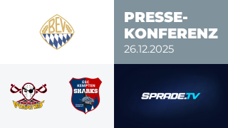 26.12.2025 - Pressekonferenz - ESV Buchloe vs. ESC Kempten