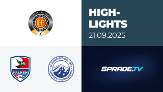 21.09.2025 - Highlights - Heilbronner Falken vs. SC Riessersee