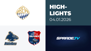 04.01.2026 - Highlights - ESC Riverrats Geretsried vs. ESC Kempten