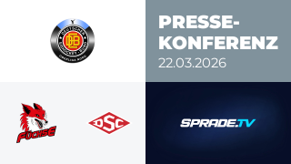 22.03.2026 - Pressekonferenz - Füchse Duisburg vs. Deggendorfer SC