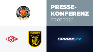 06.02.2026 - Pressekonferenz - Deggendorfer SC vs. Tölzer Löwen