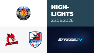 23.08.2026 - Highlights - Füchse Duisburg vs. Heilbronner EC Falken