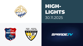 30.11.2025 - Highlights - ESC Kempten vs. ERSC Amberg