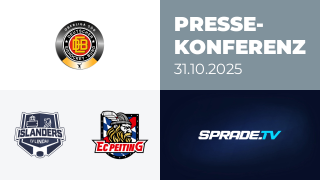 31.10.2025 - Pressekonferenz - EV Lindau Islanders vs. EC Peiting