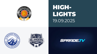 19.09.2025 - Highlights - SC Riessersee vs. EV Lindau Islanders
