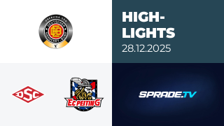 28.12.2025 - Highlights - Deggendorfer SC vs. EC Peiting
