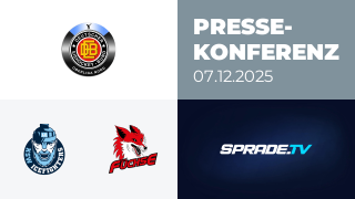 07.12.2025 - Pressekonferenz - KSW IceFighters Leipzig vs. Füchse Duisburg