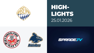 25.01.2026 - Highlights - EV Dingolfing vs. ESC Riverrats Geretsried
