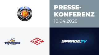 10.04.2026 - Pressekonferenz - Tilburg Trappers vs. Deggendorfer SC