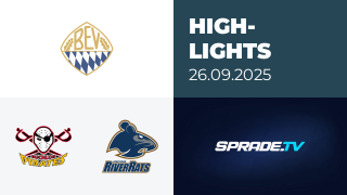 26.09.2025 - Highlights - ESV Buchloe vs. ESC Riverrats Geretsried