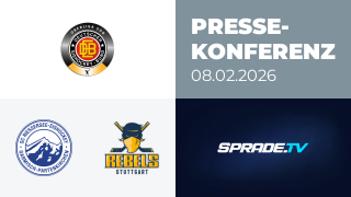 08.02.2026 - Pressekonferenz - SC Riessersee vs. Stuttgart Rebels