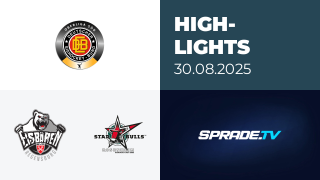 30.08.2025 - Highlights - Eisbären Regensburg vs. Starbulls Rosenheim