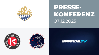 07.12.2025 - Pressekonferenz - EHC Klostersee vs. ESV Burgau 2000