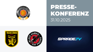 31.10.2025 - Pressekonferenz - Tölzer Löwen vs. EHF Passau Black Hawks