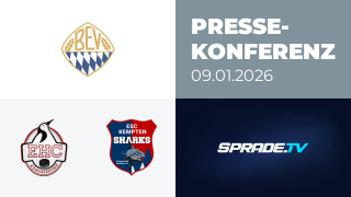 09.01.2026 - Pressekonferenz - EHC Königsbrunn vs. ESC Kempten
