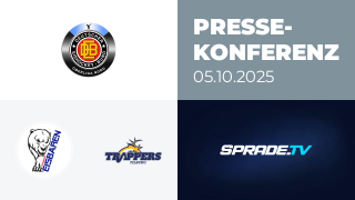 05.10.2025 - Pressekonferenz - Hammer Eisbären vs. Tilburg Trappers